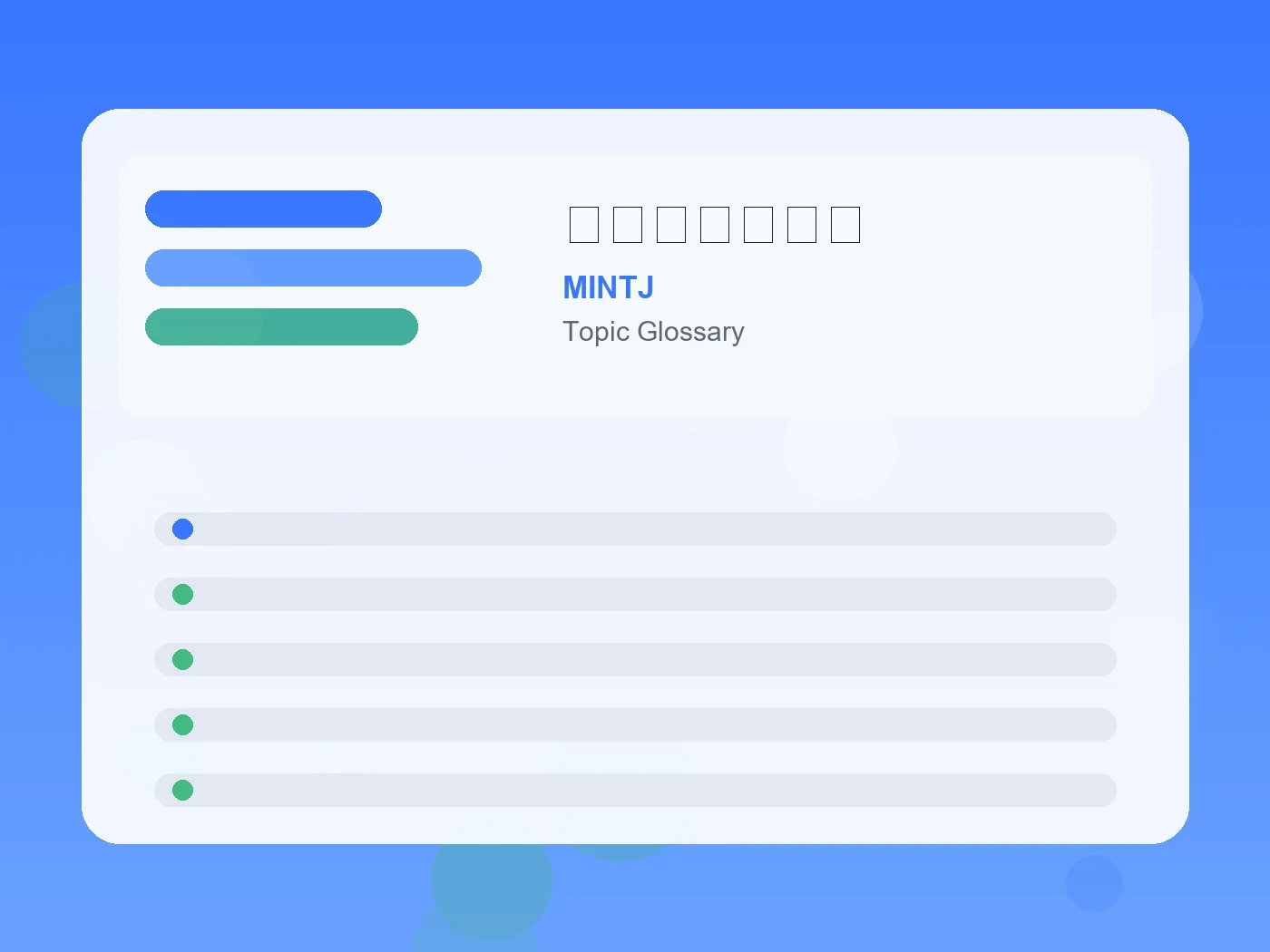MINTJ カオス状態とは guide visual