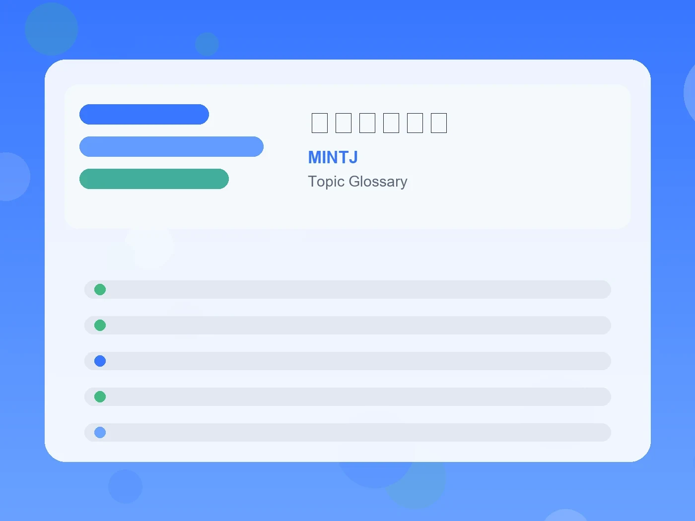MINTJ マイメンとは guide visual