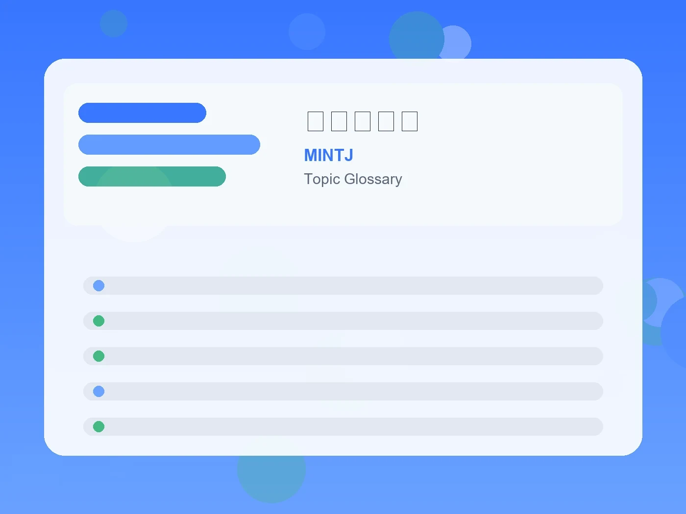 MINTJ 反骨心とは guide visual