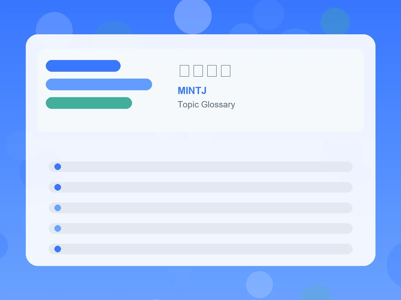 MINTJ 社交辞令 guide visual