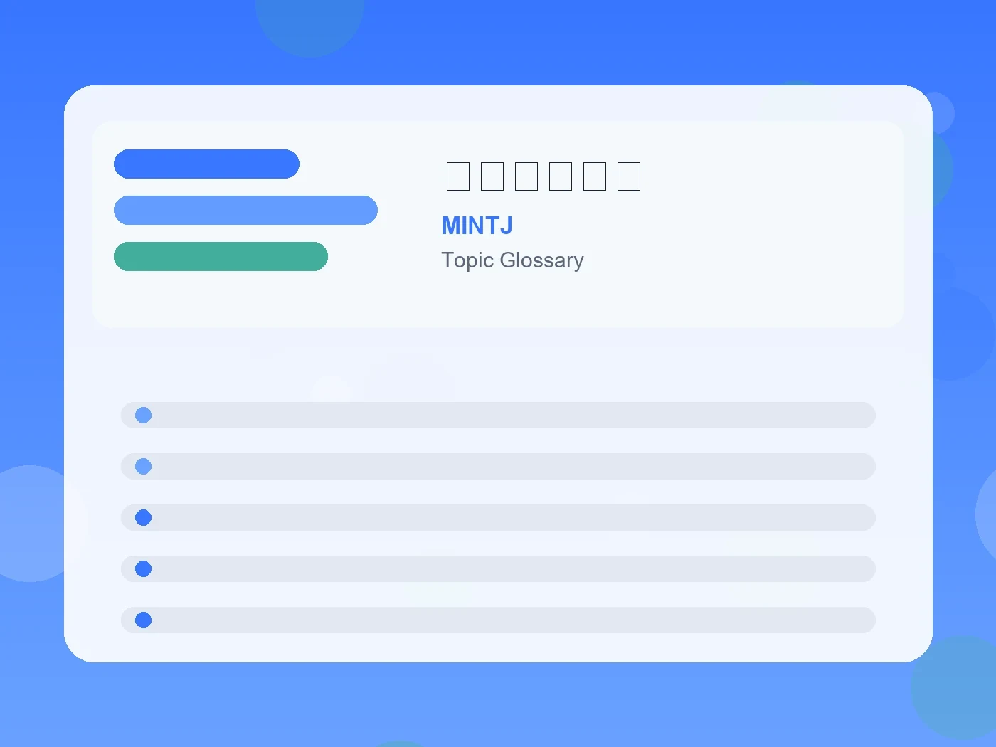 MINTJ 達観してる人 guide visual