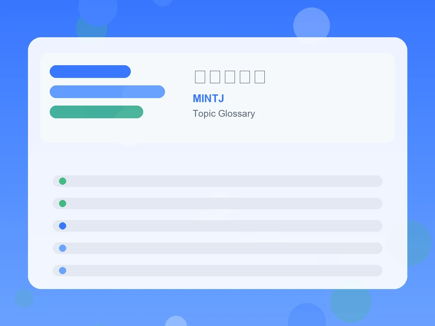 MINTJ 虚しさとは guide visual