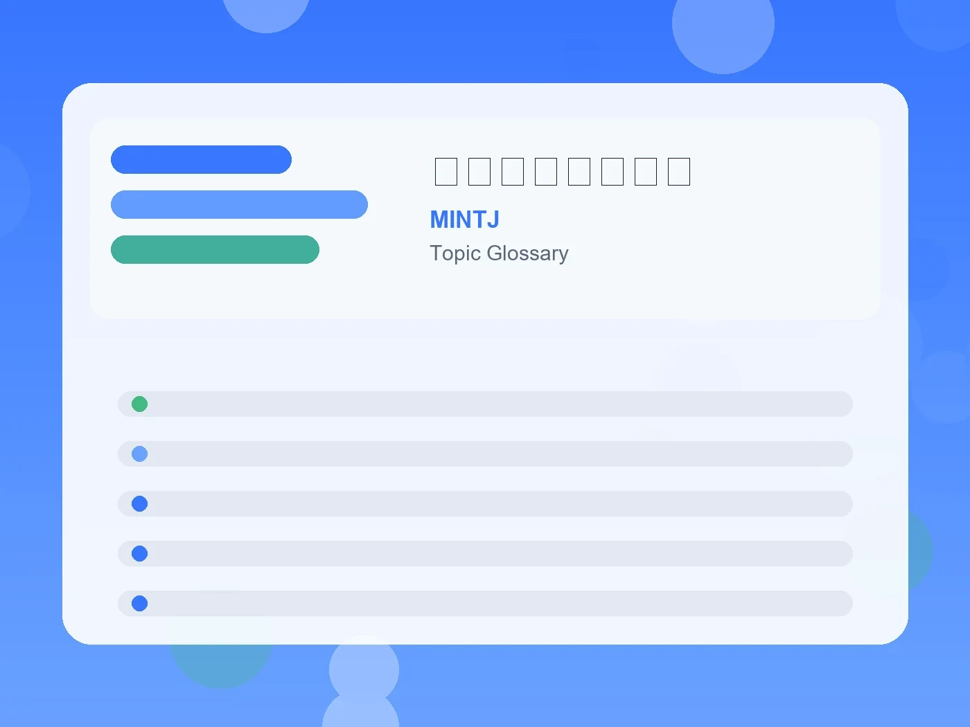 MINTJ 気まずい気まずい guide visual