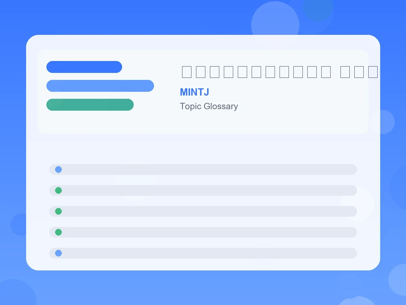 MINTJ お互い好きなのに別れた その後 guide visual